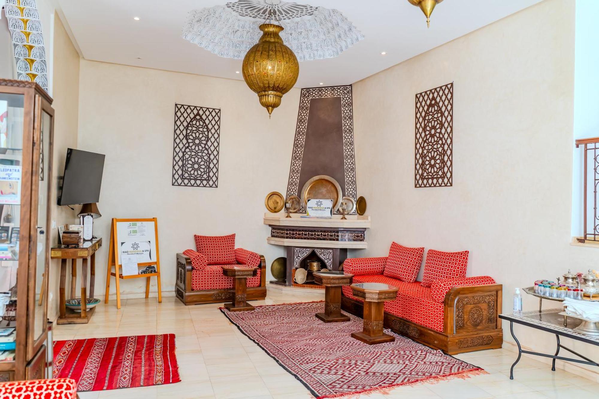Riad Mandana & Spa Marrakesch Exterior foto